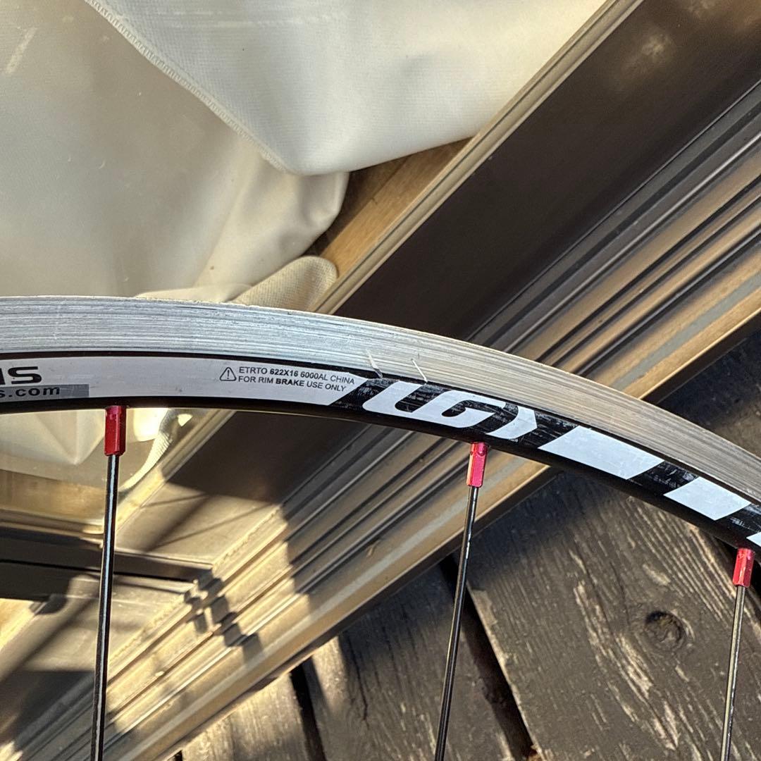 ALEXRIMS 700c シルバー 完組ホイール スポーク 622×16