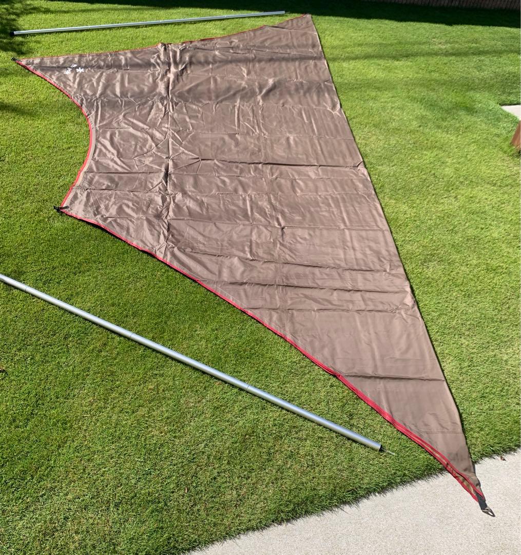 スノーピーク HDタープ“シールド”・ヘキサ（L）ソリッドステーク セット