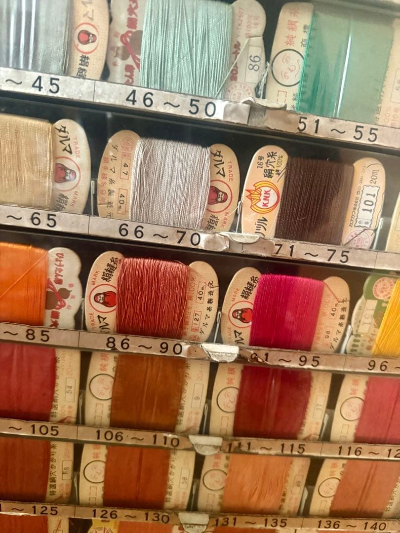 店舗什器 ディスプレイ糸ケース