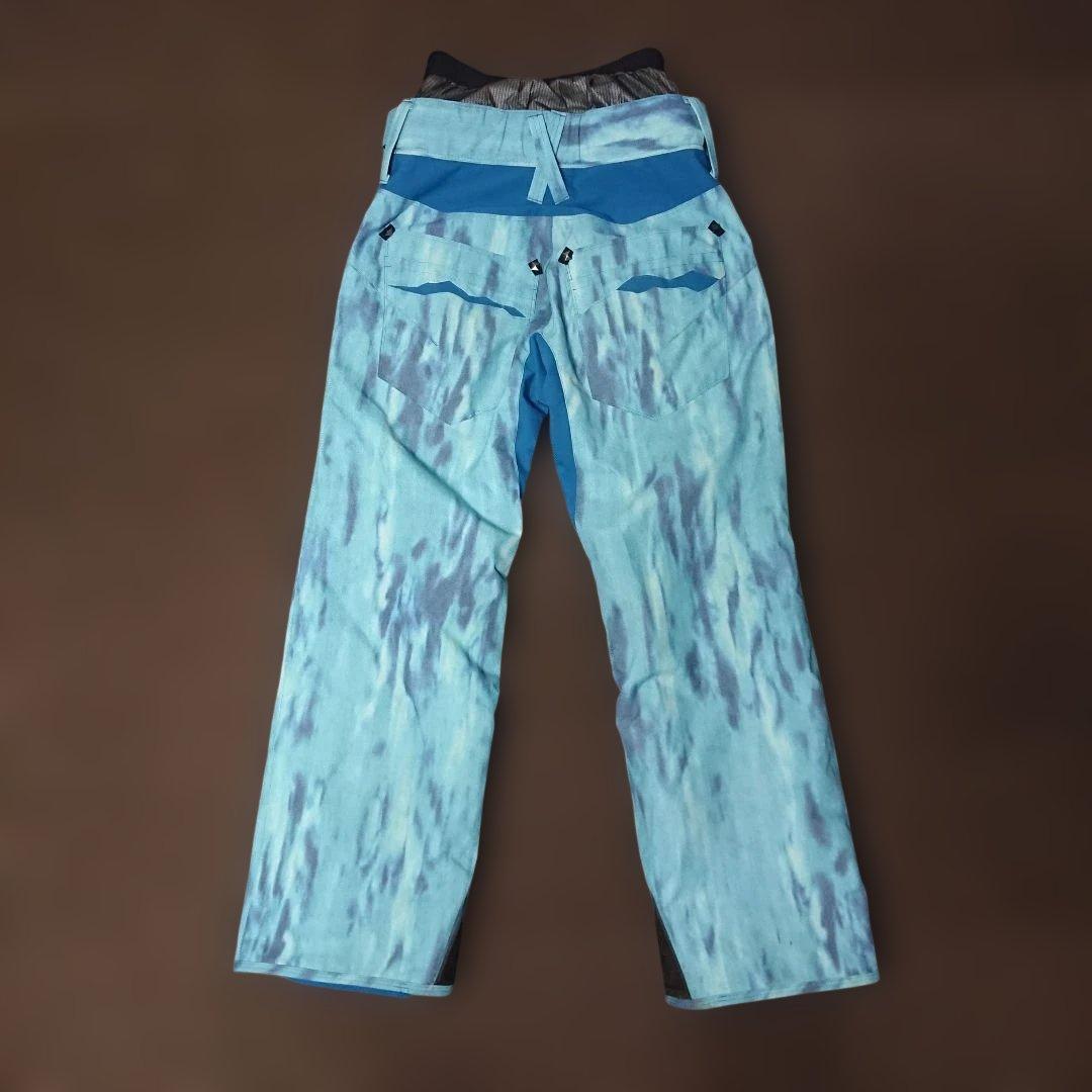 送料無料【DESCENTE】スキーパンツ 総柄 S-77