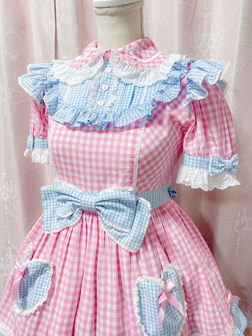 Angelic Pretty ギンガムシャーベット ワンピース
