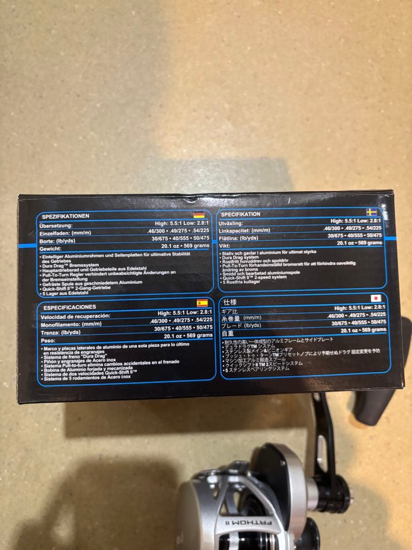 極美品 PENN FATHOM II 25NLD2 ペン ファゾム2 新品未使用