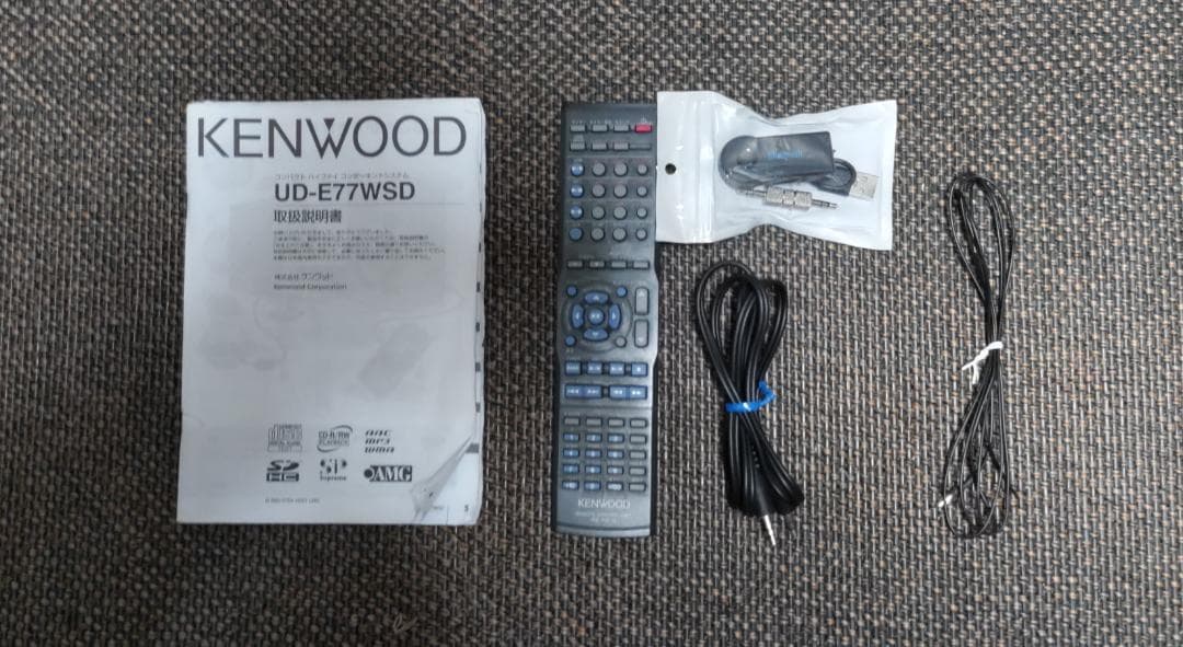 Kenwood ケンウッド CD/USB/SDコンポ　UDE77 動作良好