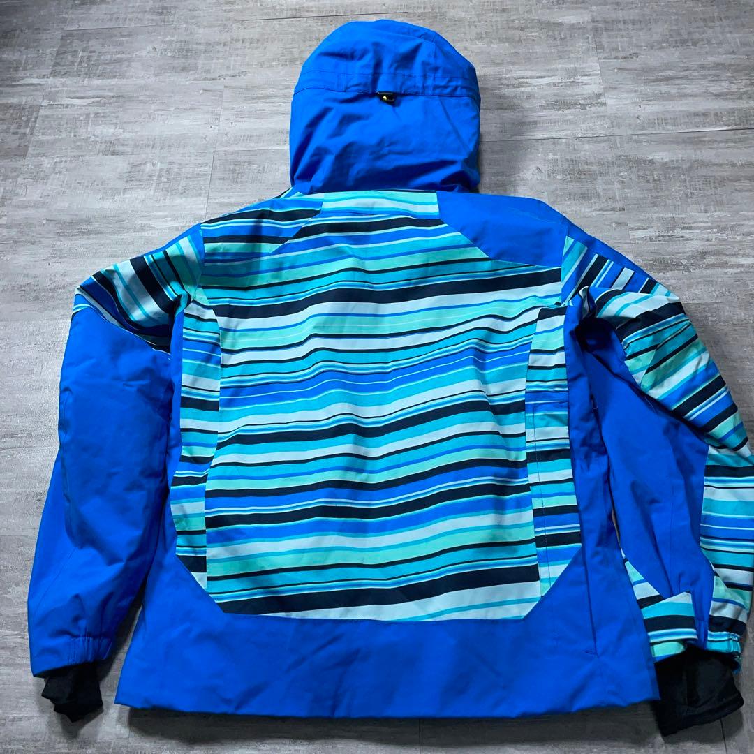 ハイエンド MATEモデル MIZUNO ミズノ スキーウェア メンズL 青