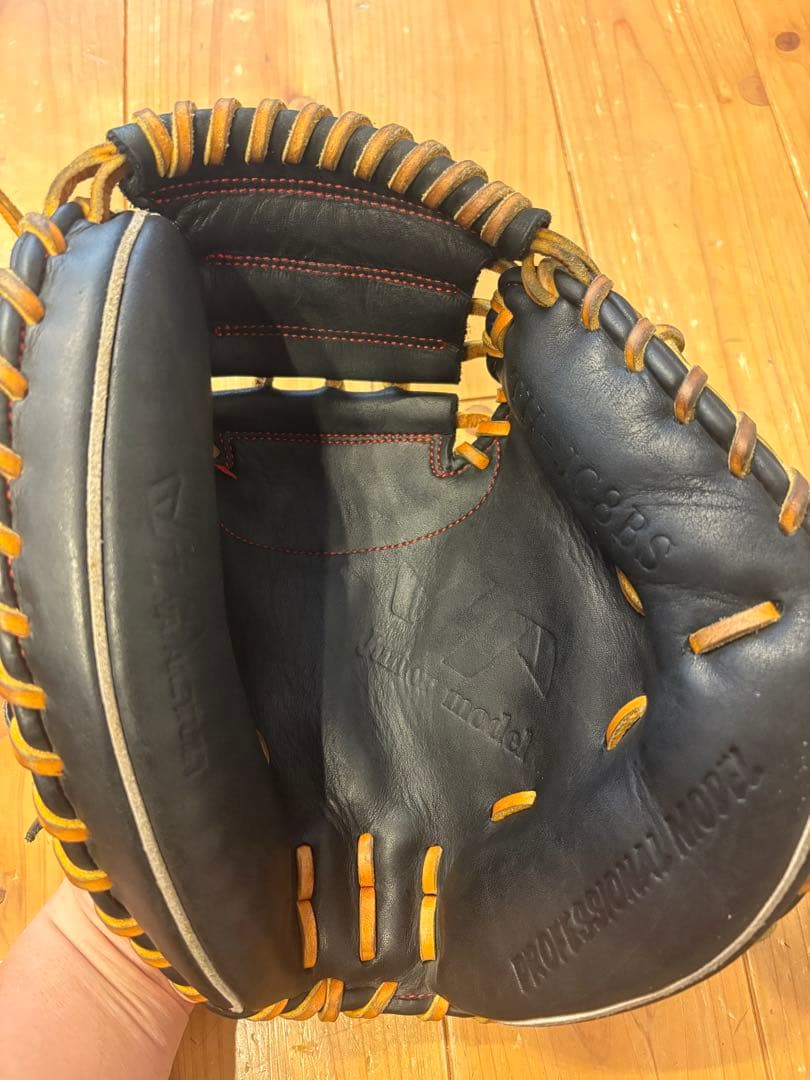 ハタケヤマ　キャッチャーミット　少年　美品