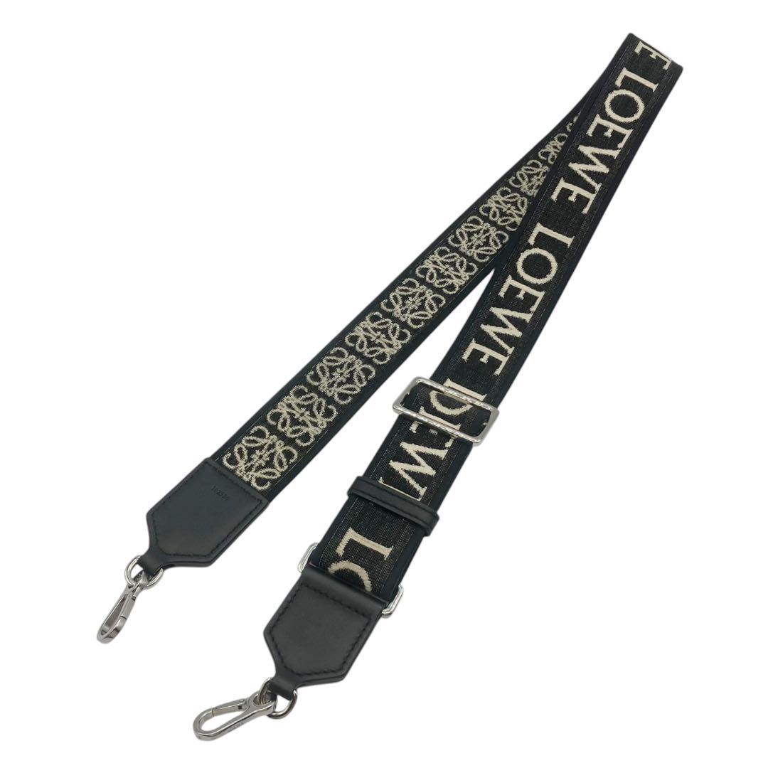 ⭐️美品⭐️ ロエベ ショルダーストラップ アナグラム ブラック