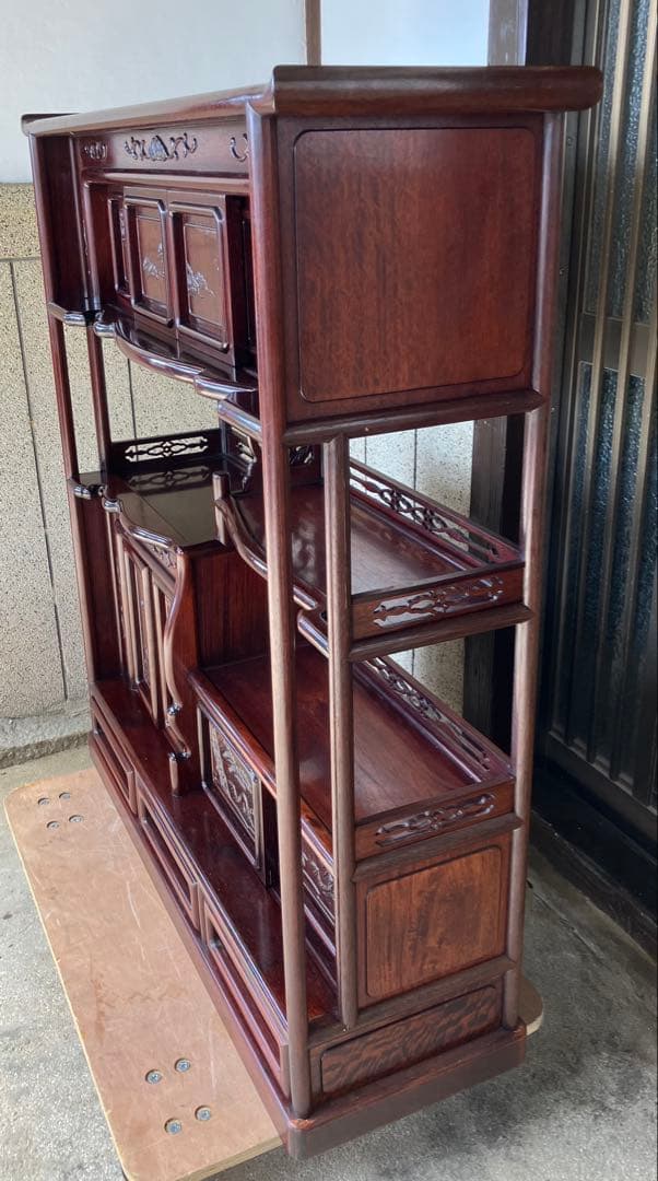 アンティーク 茶棚 飾り棚