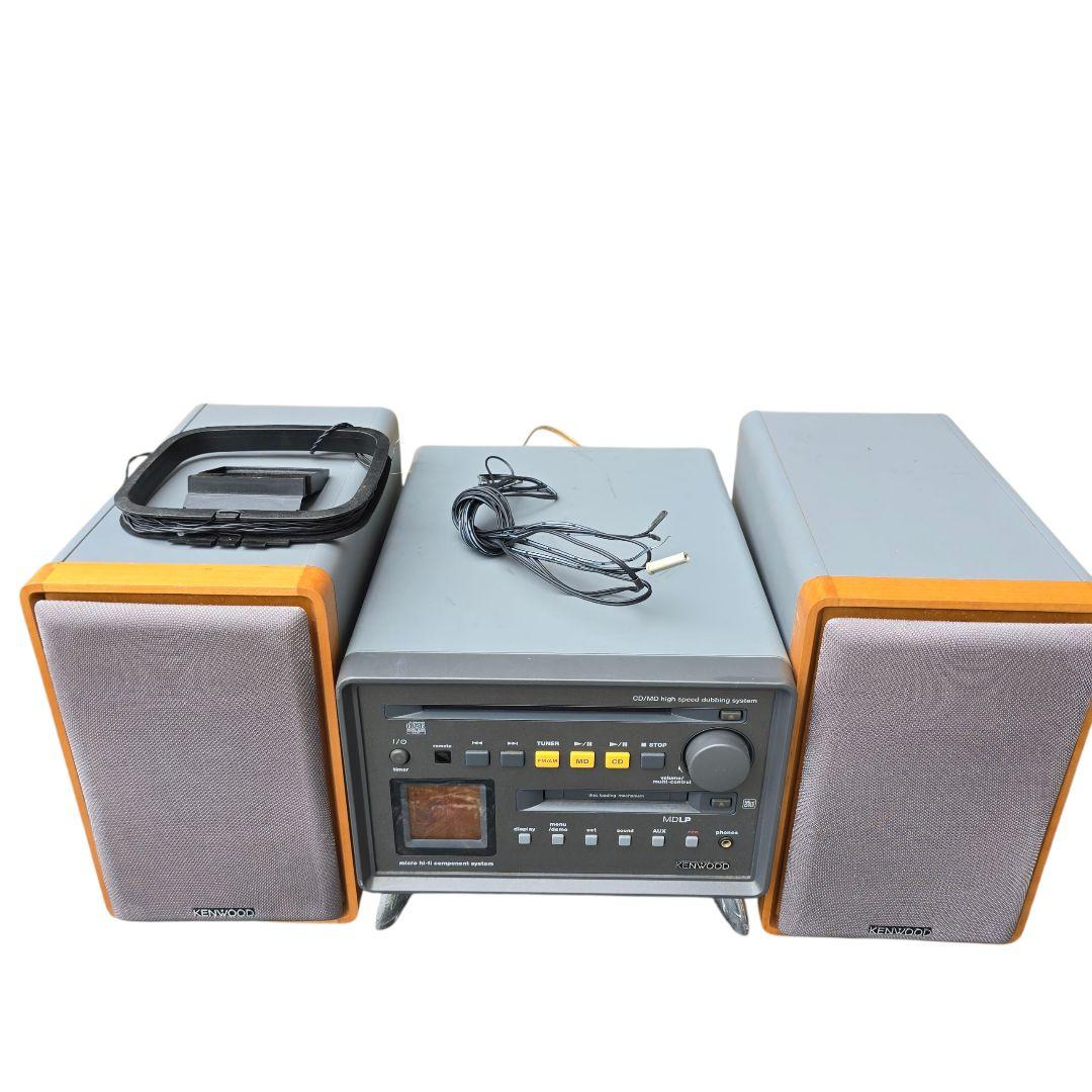 ケンウッド KENWOOD コンボBR-2001　CD MD　動作確認済み