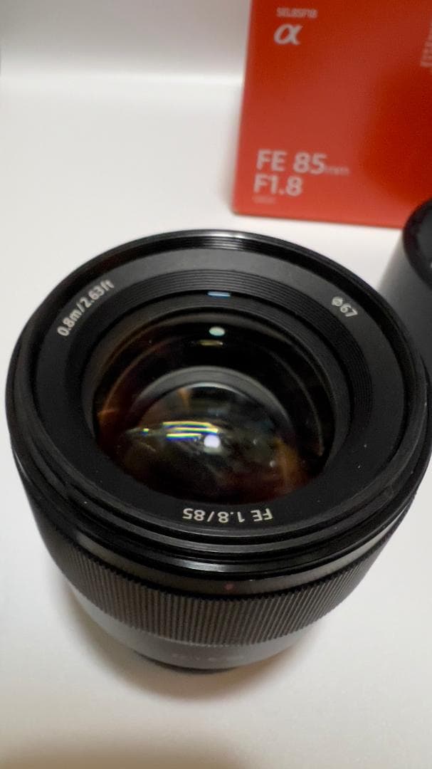 美品★SONY FE 85mm F1.8 Eマウント レンズ