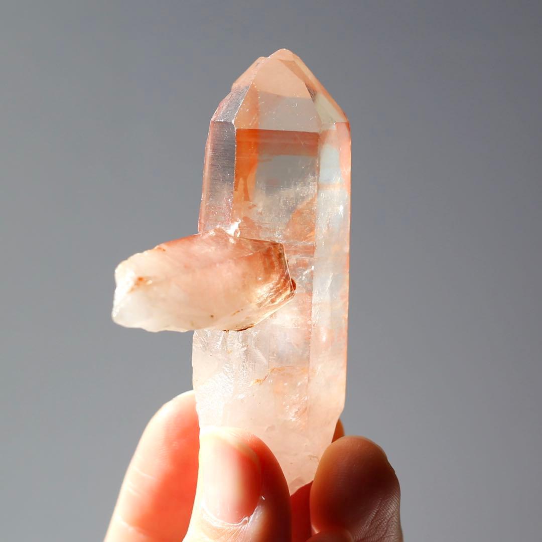 ソウルメイトツイン ディープピンクレムリアンシード 天然石 水晶 ツインレイ