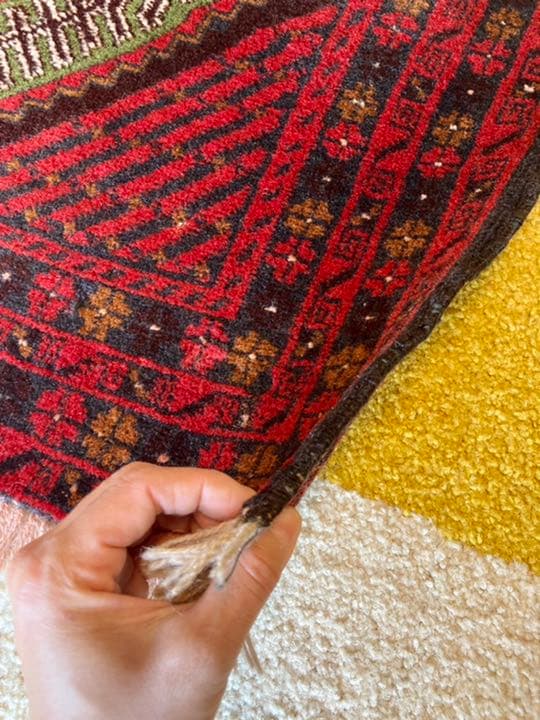 トライバルラグ　オールドキリム　アンティークラグ