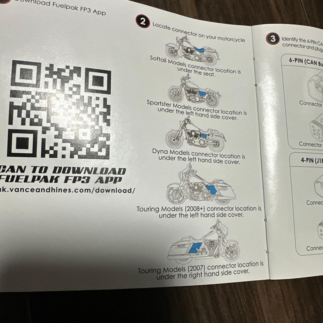 VANCE&HINES Fuelpak FP3 （4-PIN ）中古稼働品！