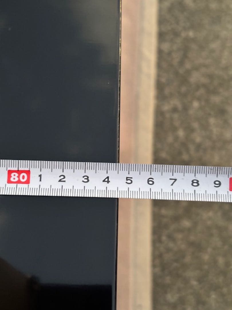 茶道具 木製 黒真塗 真台子 組立式 利休好み 大棚 茶棚 飾り棚 紙箱付