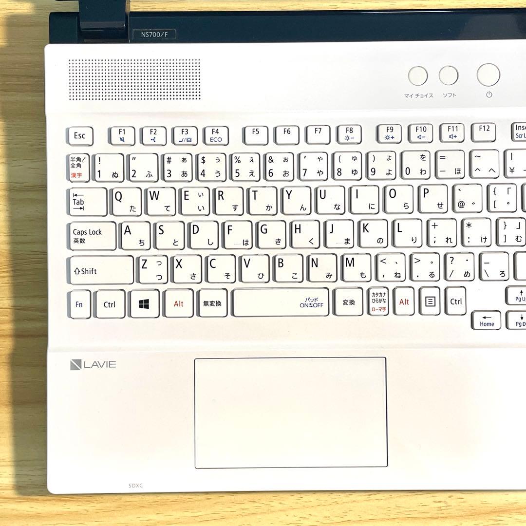 Windowsノート本体 NEC LAVIE/Corei7/16GB/SSD512GB/Blu-ray