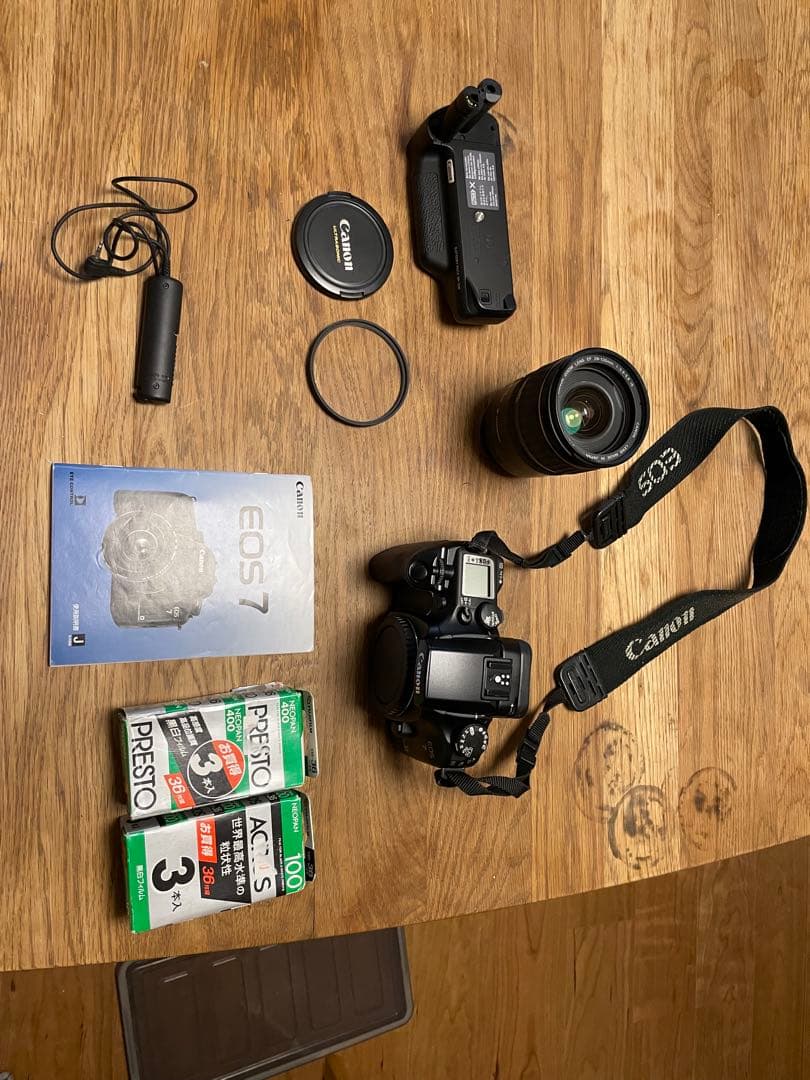 cannon キャノン EOS 一眼レフフィルムカメラ レンズ　オプション付き