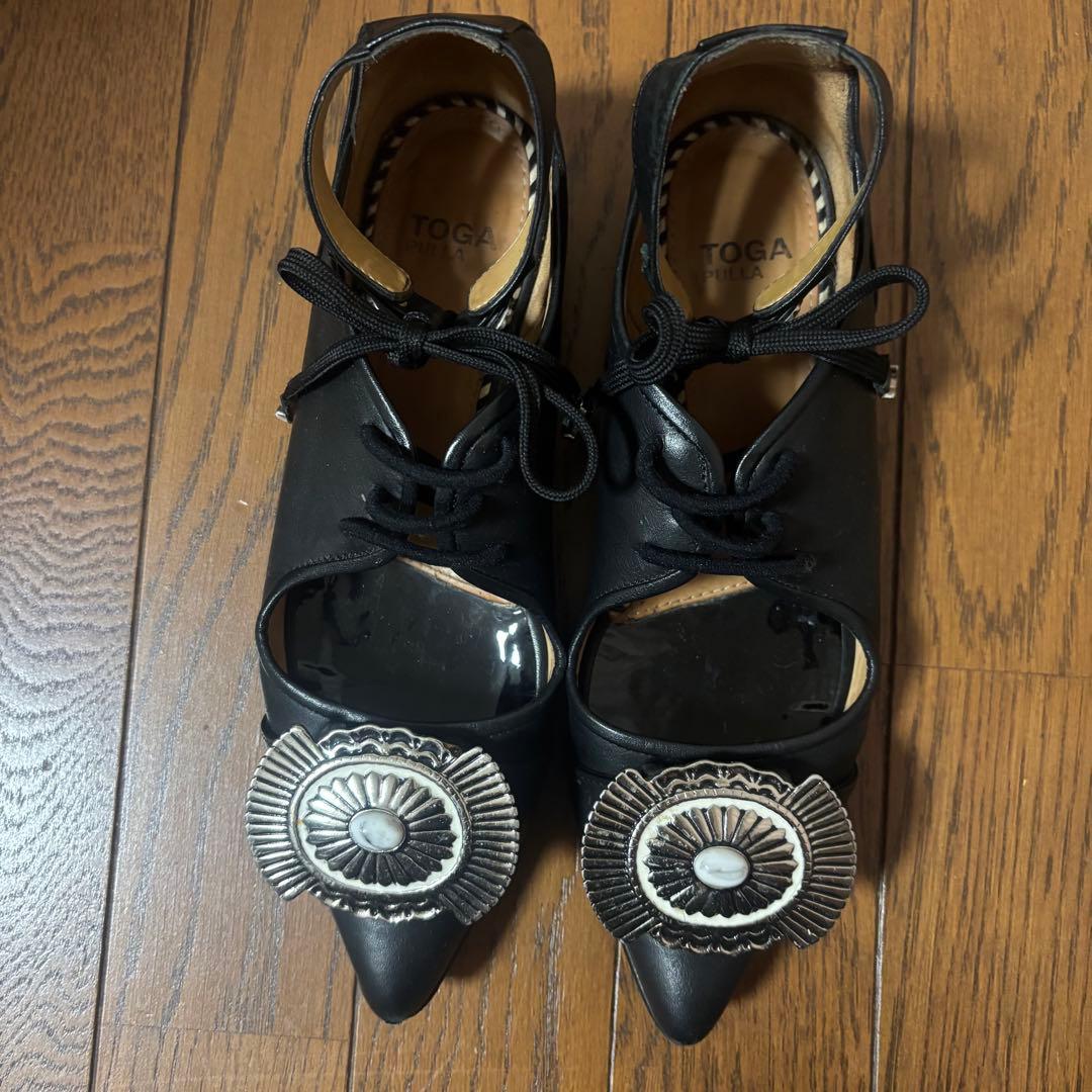 TOGA PULLA レースアップパンプス　サイズ37