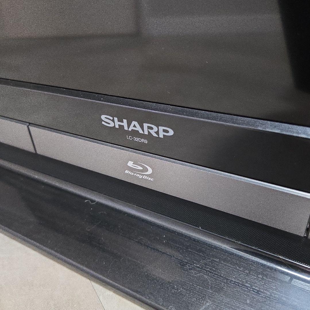 SHARP AQUOS 32型 液晶テレビ ブルーレイ付き