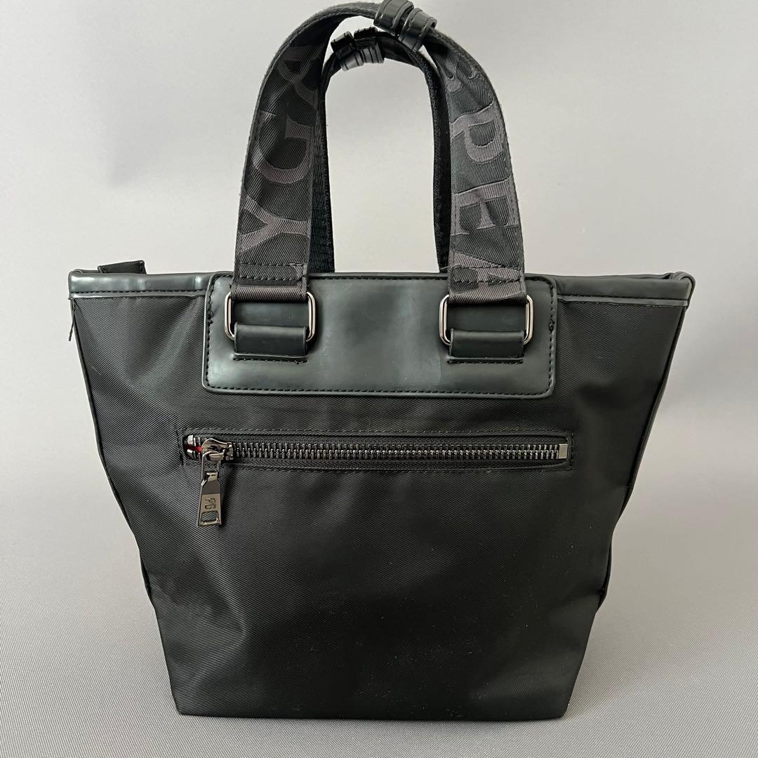 PEARLY GATES パーリーゲイツ　メゾンロゴ　カートバッグ　ゴルフ　黒赤