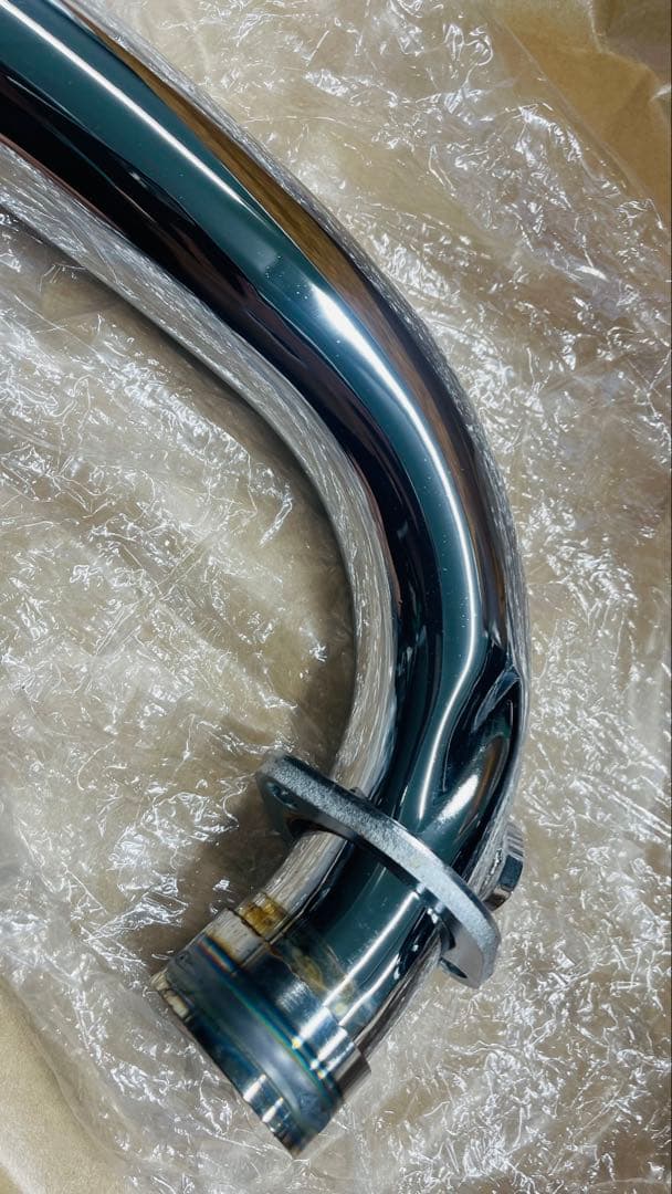 SR400 純正エキゾーストパイプ