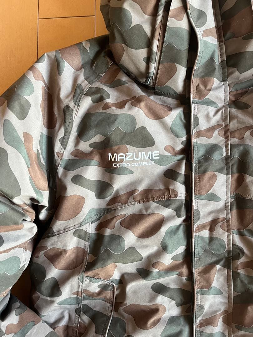 MAZUME　フィッシングスーツ　上下セット　迷彩柄　Lサイズ