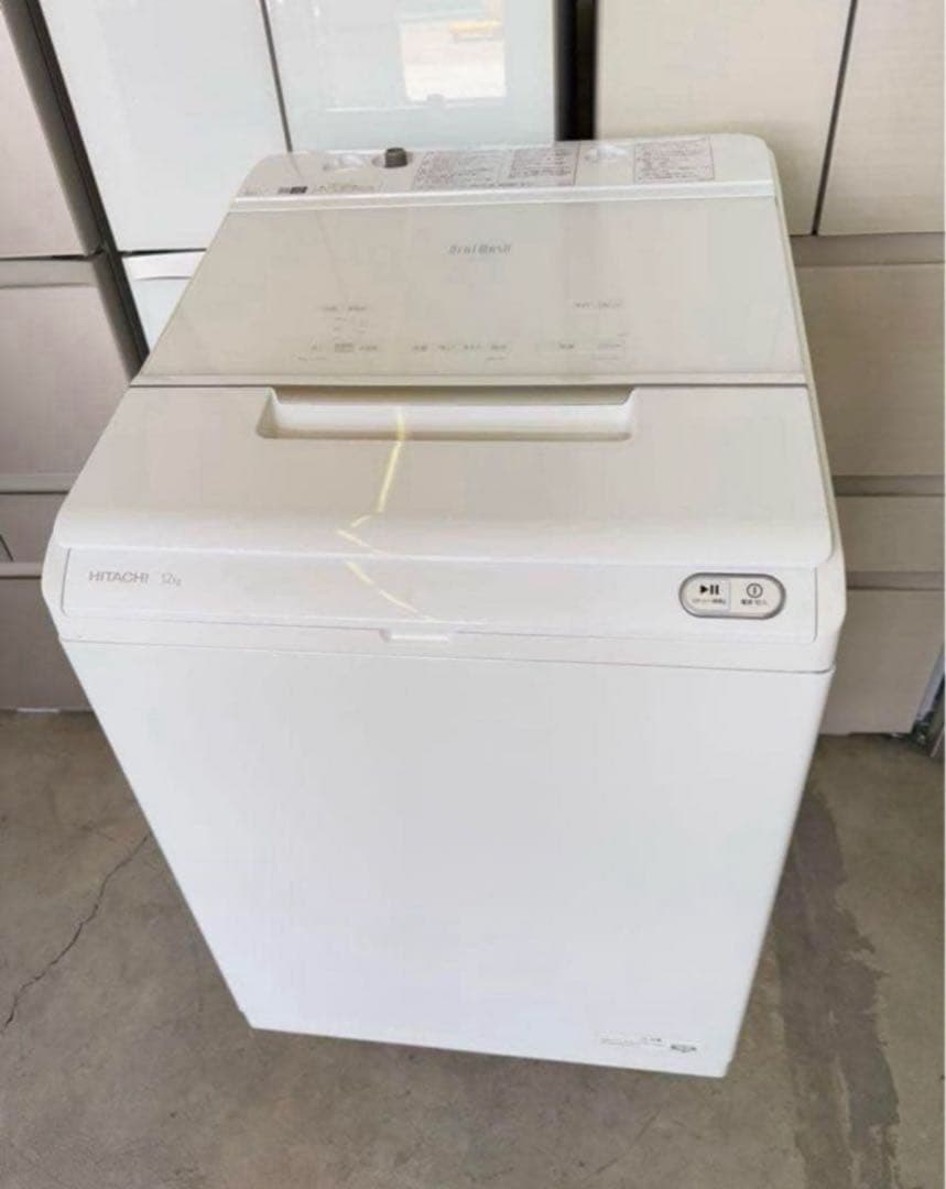【高年式】2022年式 12kg HITACHI洗濯機 BW-X120G
