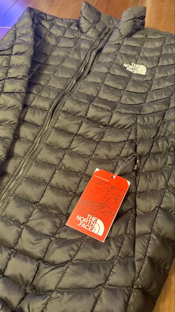 最終！ダウンジャケット ノースフェイス　THERMOBALL ■黒■新品