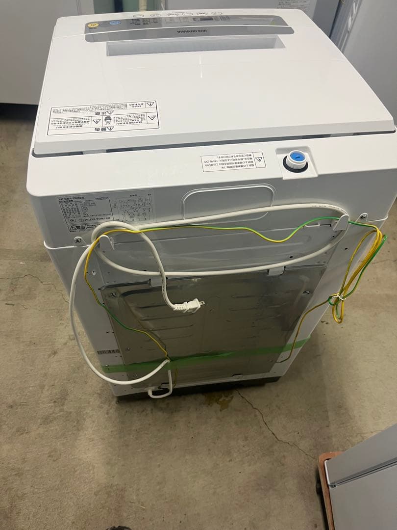 全自動洗濯機 2020年製5.0kg IAW-T502E ホワイト　T