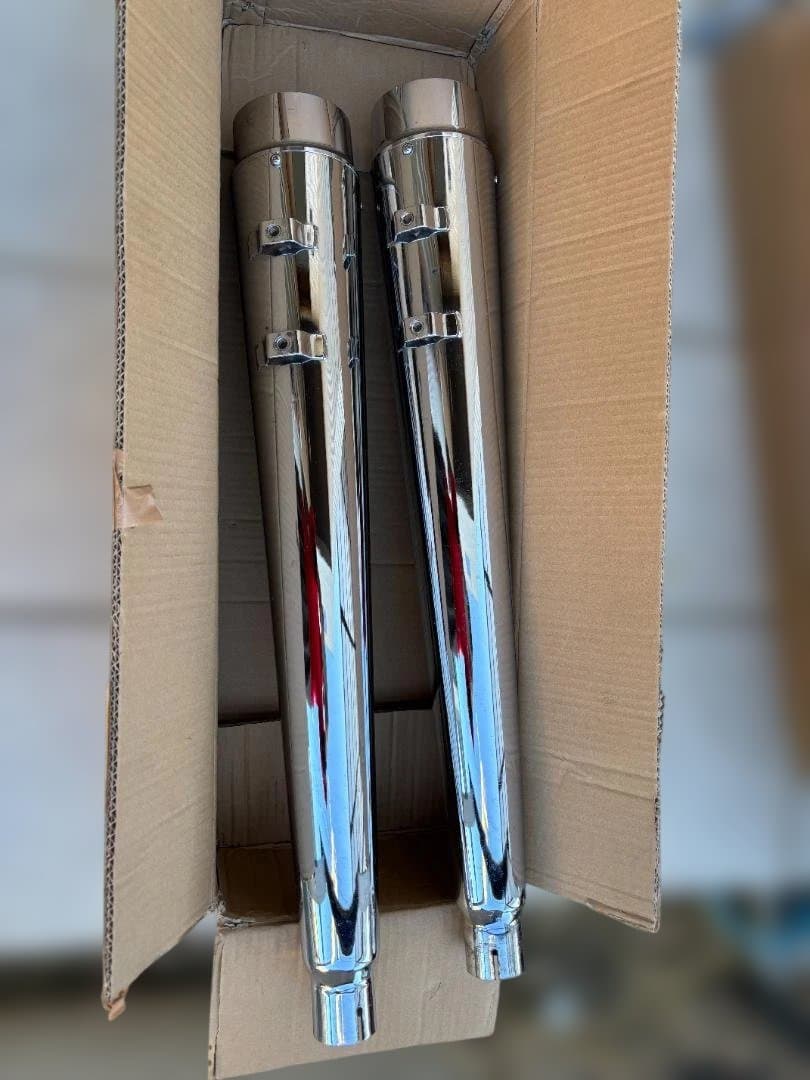 DNA メガホン スリップオンマフラー ハーレー