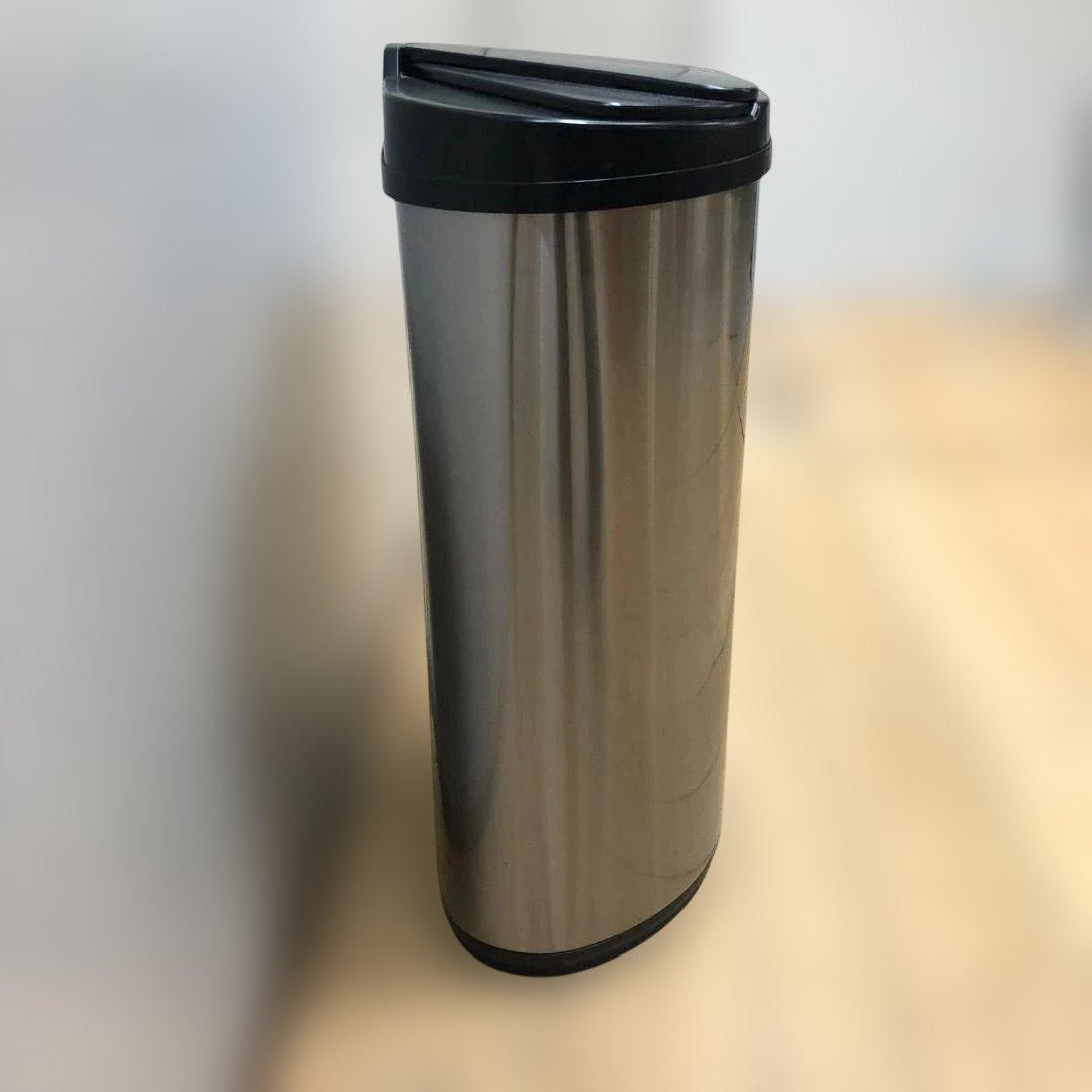 送料無料自動開閉 ごみ箱 41L センサー式 ステンレス 電動88261