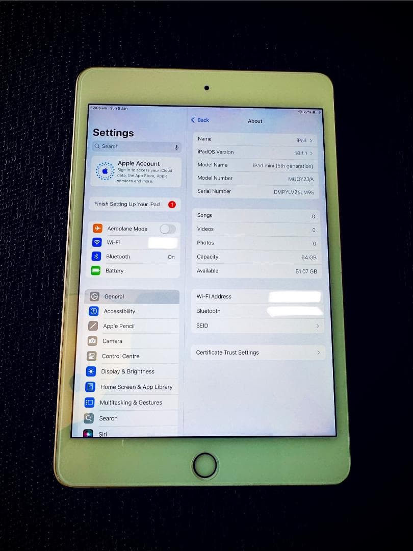 iPad本体 Apple iPad mini 64GB Wi-Fi. x2. KUMAMON