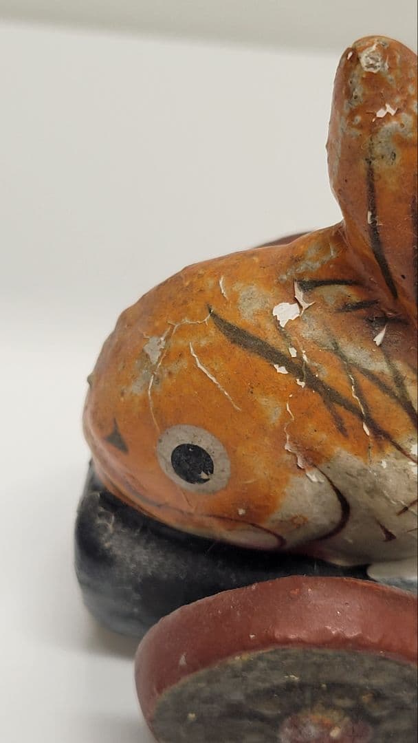 おめでたい 江戸時代 鯛車 郷土玩具 郷土人形 土人形 練物人形