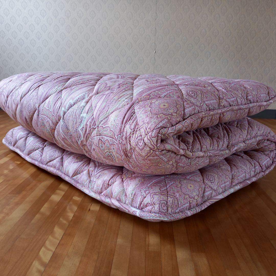 極厚 体圧分散 ホテル仕様 多層 敷布団 ペア2枚セット 清潔 安心 日本製