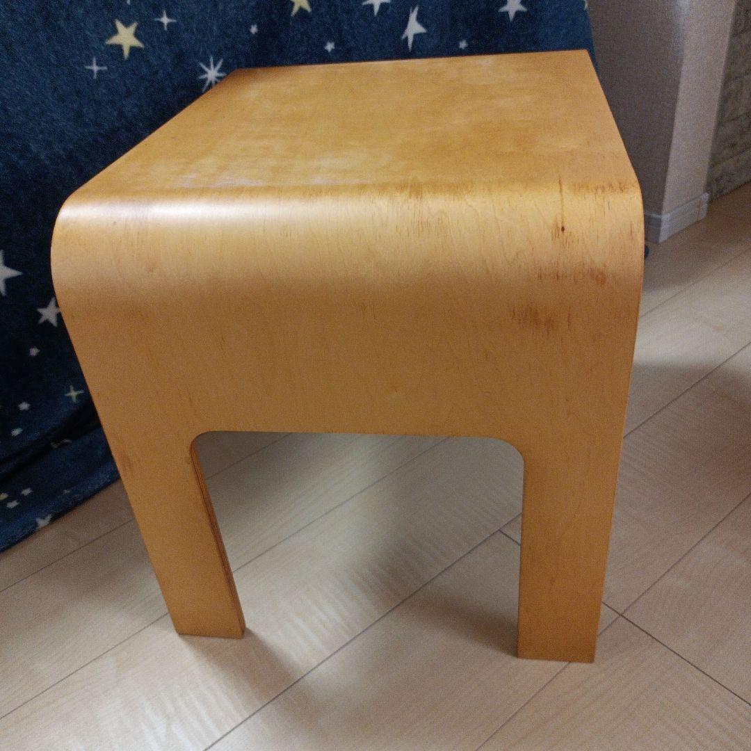 むう　曲木　重なるテーブル、ベンチセット