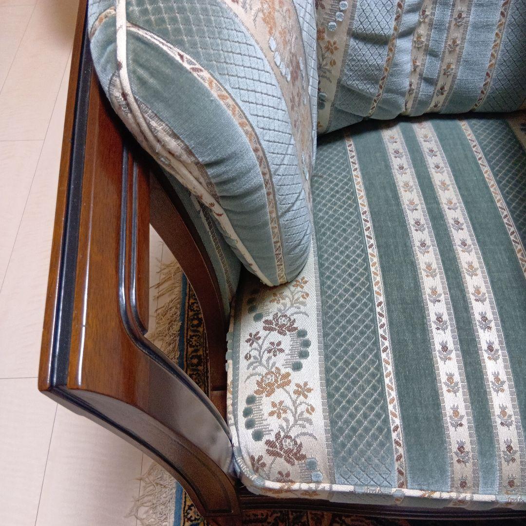 値下げ★美品★マルニ木工★地中海ロイヤル★エミールⅡ★2人掛けソファ