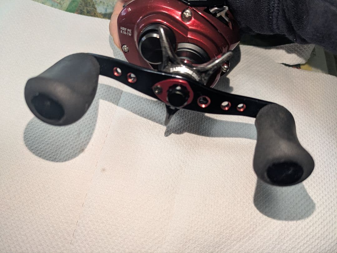 DAIWA ダイワ 20 HRF PE スペシャル 8.1R-TW ハンドル交換