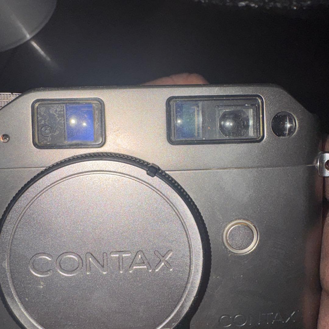 コンタックスCONTAX G1 コンパクトカメラ シルバー 動作未確認　ジャンク