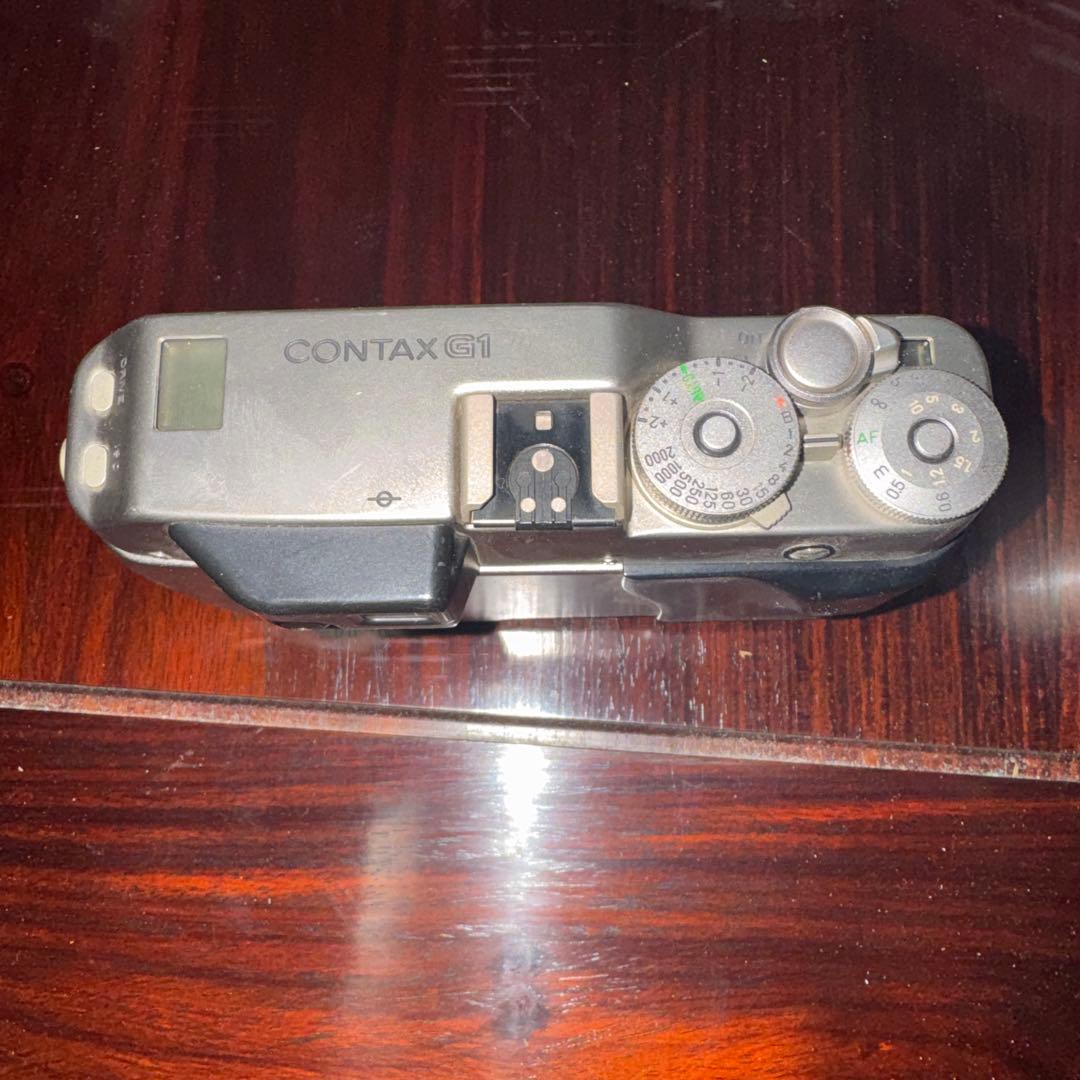 コンタックスCONTAX G1 コンパクトカメラ シルバー 動作未確認　ジャンク