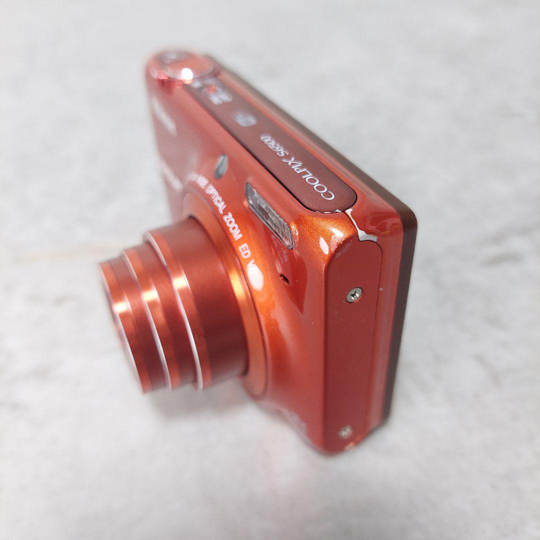 Nikon デジタルカメラ COOLPIX S6500 マンダリンオレンジ