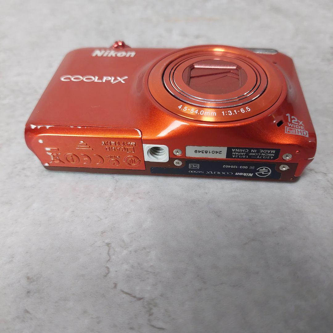 Nikon デジタルカメラ COOLPIX S6500 マンダリンオレンジ