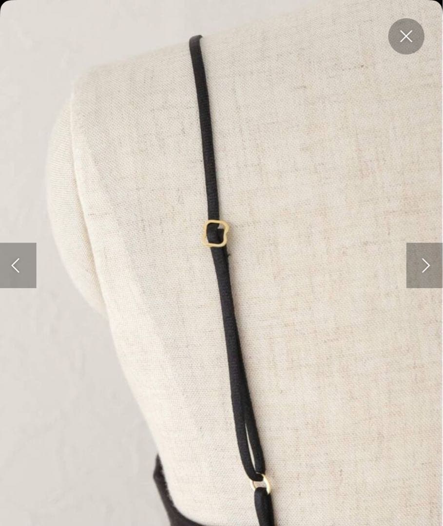 ドゥーズィエムクラス LALA VIE キャミソール 黒 M