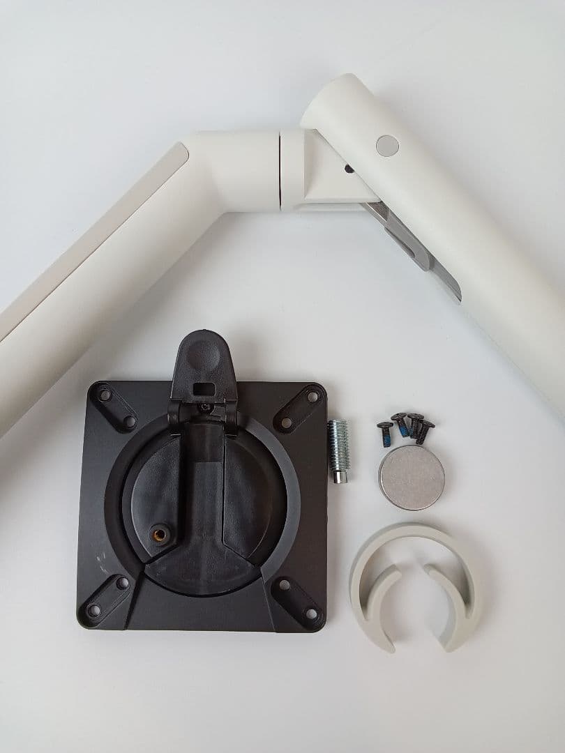 モニターアーム クランプ式 ホワイトCBS/ No.169