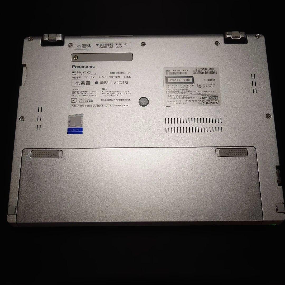 【新品】希少フロントカメラ付きタッチ対応Panasonic QV8【SSD換装】