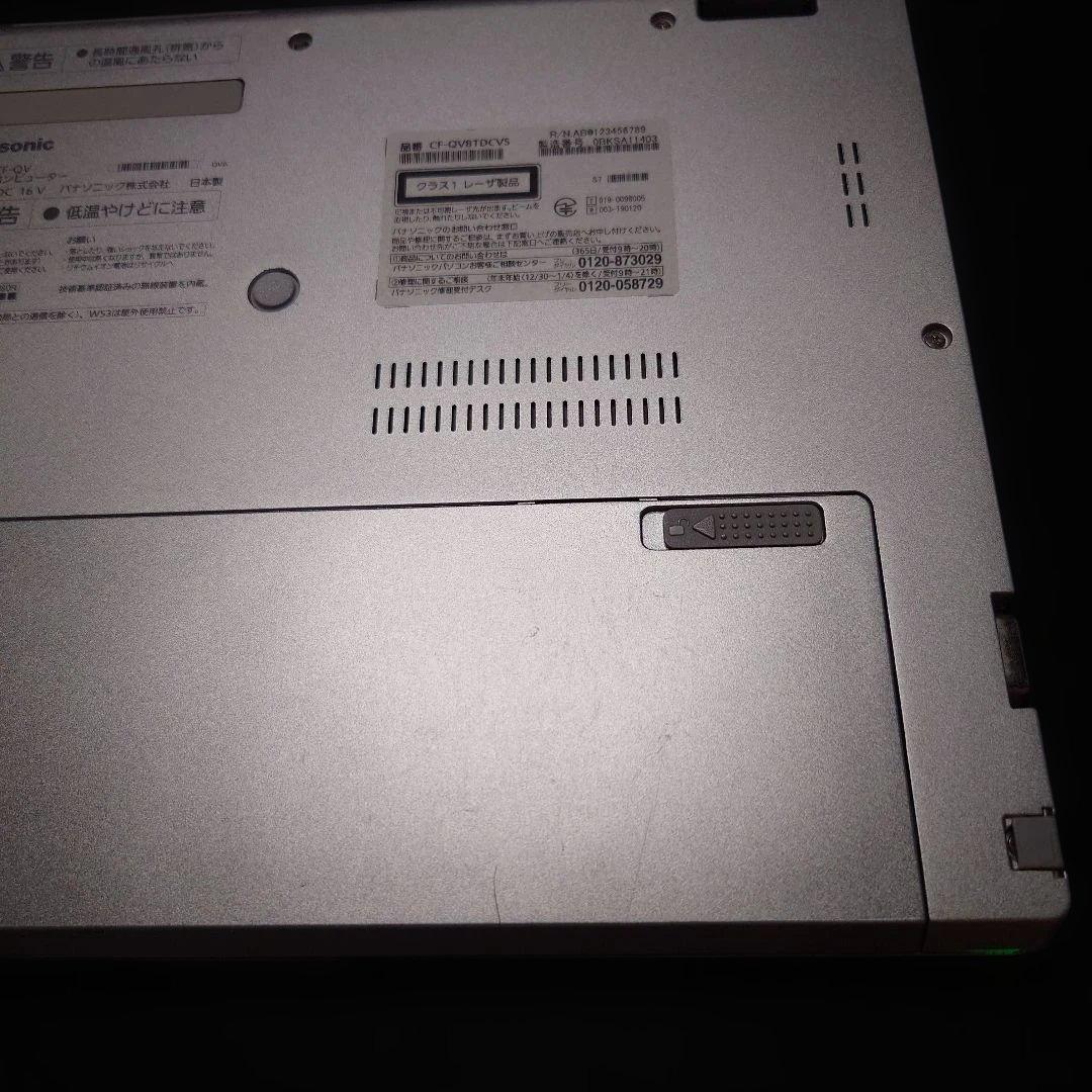 【新品】希少フロントカメラ付きタッチ対応Panasonic QV8【SSD換装】