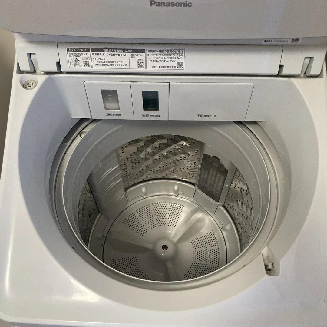 Panasonic縦型洗濯機 10.0kg NA-FA10K2-N 2024美品