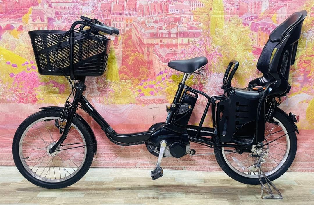 ZK3314 [大容量13.2Ah]電動自転車パナソニック 子供乗せ 20インチ