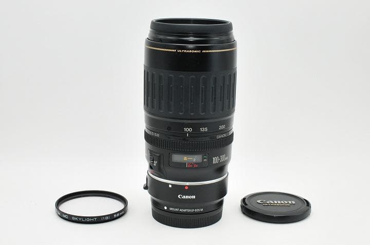 15365F 極上 EOS M 超望遠 Canon EF 100-300mm