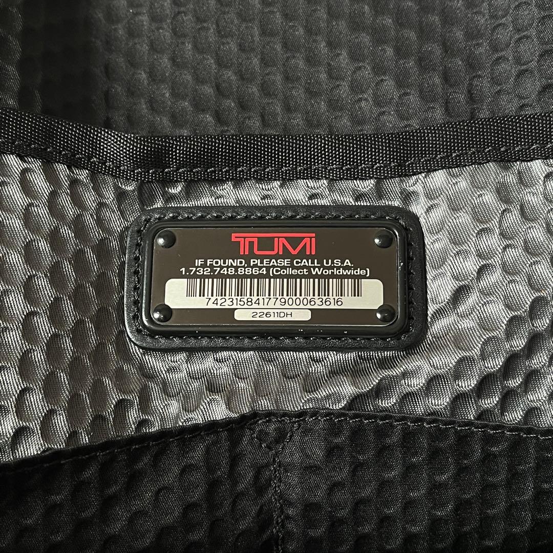 未使用級✨TUMIトゥミ　22611DH 2way ビジネスバッグ　ブラック