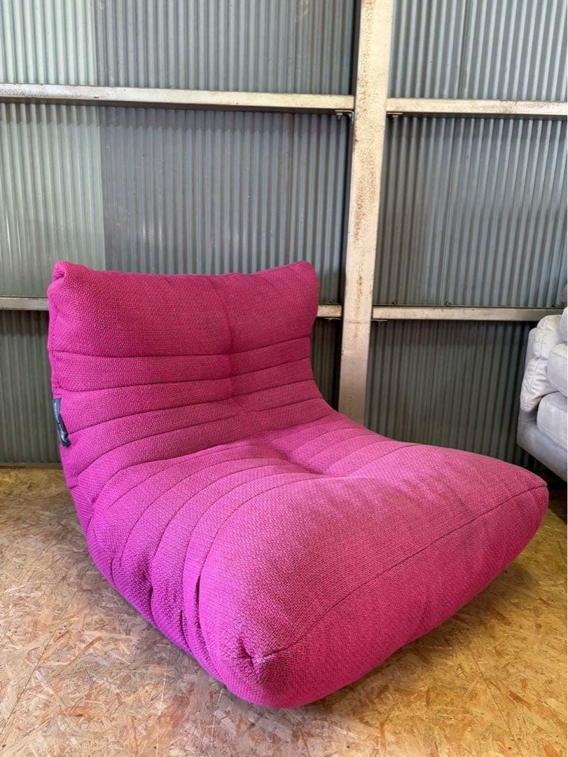 ambient lounge アクスティック シングルソファ ピンク