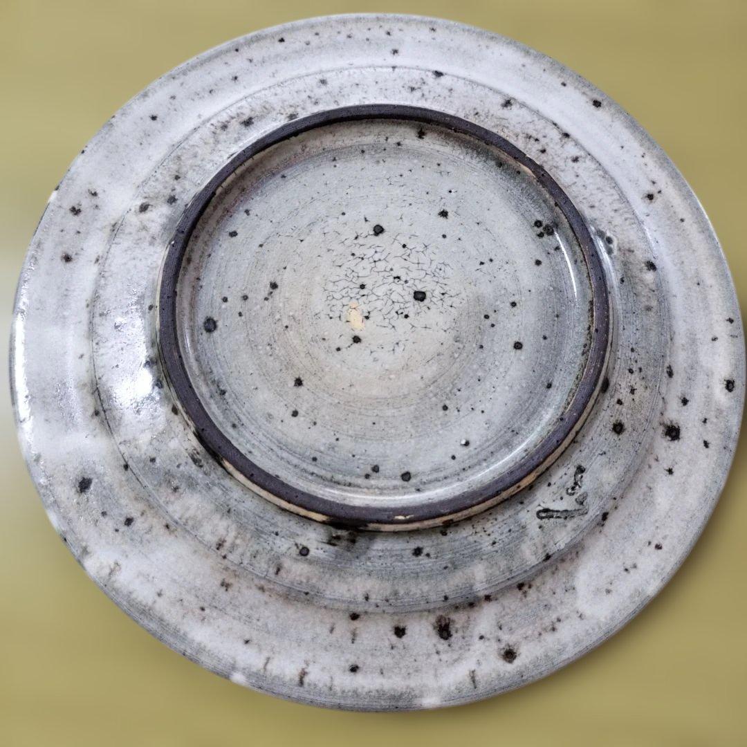 余宮隆　しのぎリム皿　7寸 2枚セット