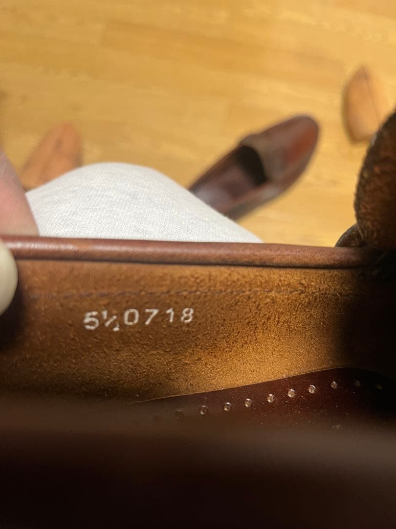 paraboot パラブーツ コロー 5 1/2 ブラウン 箱無し